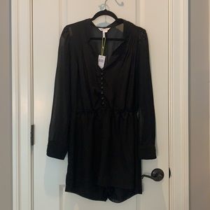 BCBG black romper